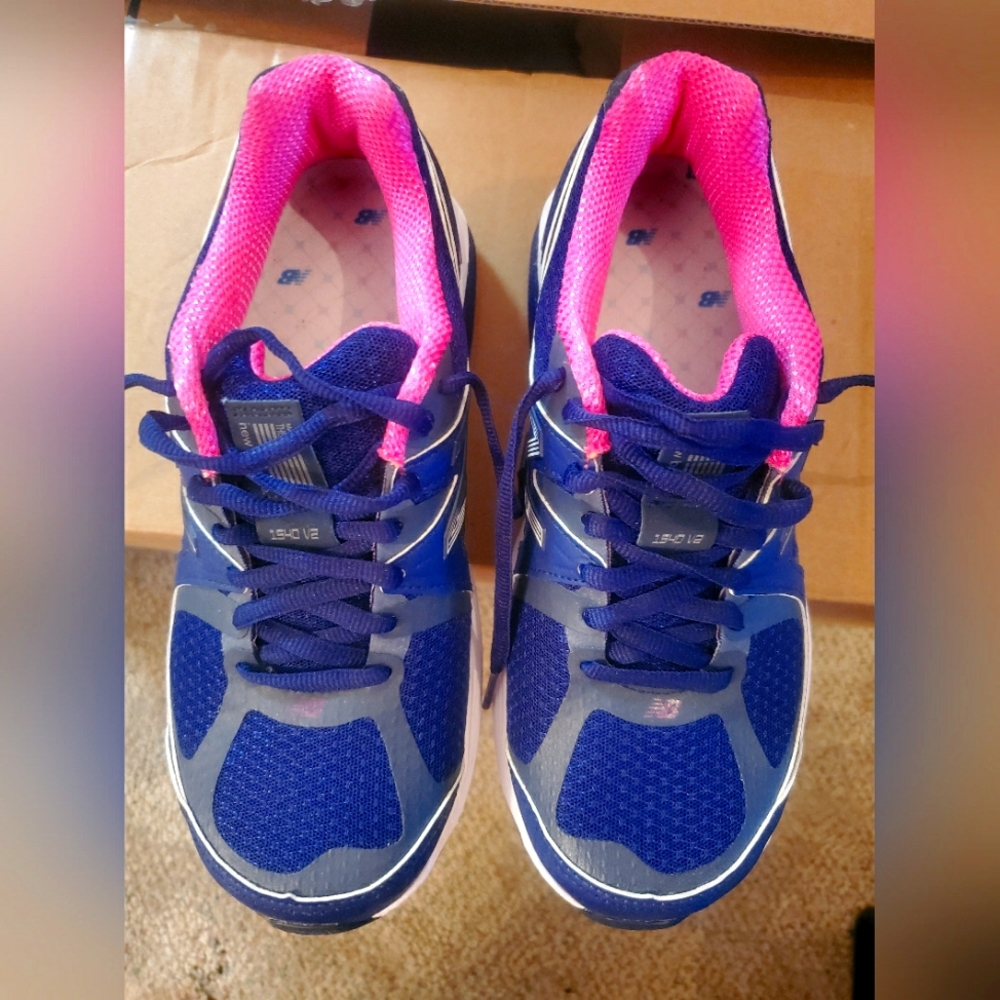 New Balance Pink Mesh Sneakers